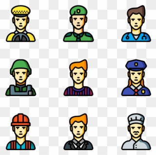 Professions - Cartoon Clipart