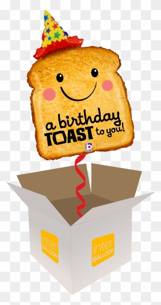 32″ Birthday Toast - Birthday Bouquet Of Sunflowers Clipart