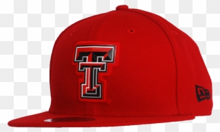 New Era Bold Bevel Twill Flatbill Cap - Texas Tech Red Raiders Clipart