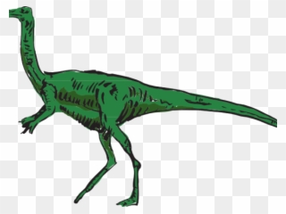 Small Dinosaurs With Long Necks Clipart