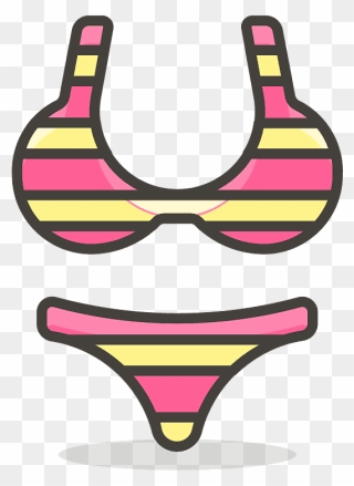 File - 424-bikini - Svg - Bikini Icon Png Clipart