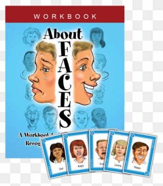 About Faces Set - Card Game With Faces Clipart