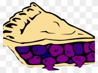 Blueberry Pie Clip Art - Png Download