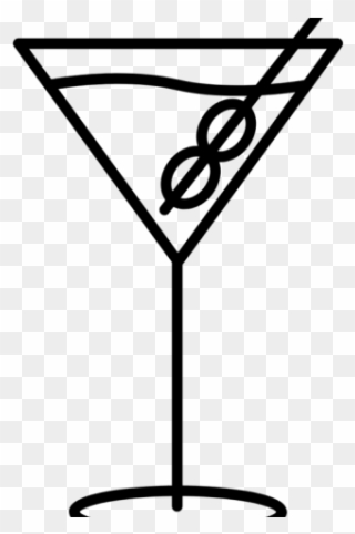 Boose Clipart Martini Glass - Png Download