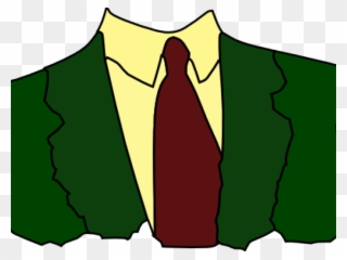 Cartoon Suit And Tie Clipart