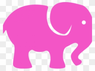 Elephant Clipart Simple - Transparent Background Baby Png Elephant Png