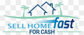 Sell Home Fast For Cash Logo Clipart