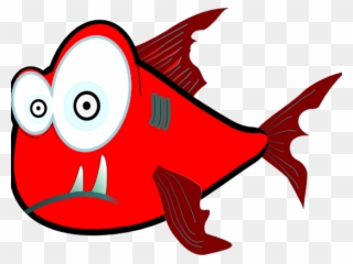 Piranha Clipart Crazy Fish - Piranha Clipart - Png Download