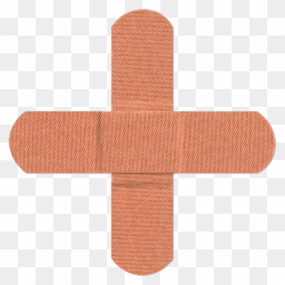 Banda Png - Bandage Cross Clipart