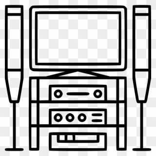 Home Theater Comments - Shelf Clipart