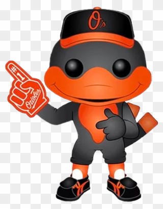 The Oriole Bird Baltimore Orioles Funko Pop Vinyl Figure - Baltimore Orioles Clipart