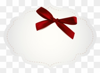 Free Png Label With Bow Template Png Images Transparent - Sabato Buongiorno Cuore Battente Clipart