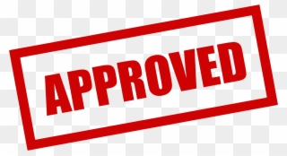 Approved Transparent Transparent Background - Gif Stamp Of Approval Clipart