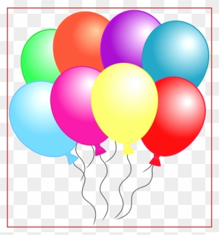 Awesome Birthday Resume Pdf That Can Be - Clip Art 8 Balloons - Png Download