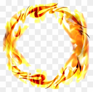 Flame Clipart Ring - Ring Effect Png Transparent Png