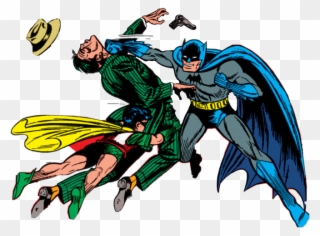 Batman Clipart Punch - 1970's Batman 1990s Comics - Png Download