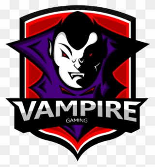 Vampire Gaming Logo Clipart