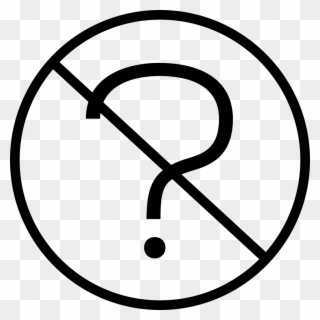 Png File Svg - Thin No Symbol Clipart