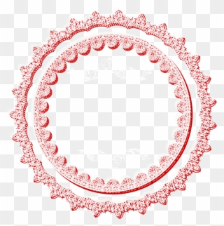 Circle Lace Download - Circle Lace Pattern Transparent Background Clipart