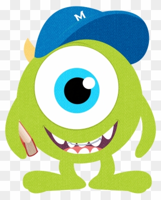 Monsters Clipart Numbers Mike Inc / Monster Clipart - Mike Monster Png Transparent Png