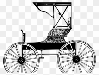 Wagon Clipart Buggy - Horse Carriage Clipart - Png Download