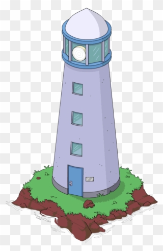 E - A - R - L - - Simpsons Tapped Out Lighthouse - Simpsons Springfield Lighthouse Clipart