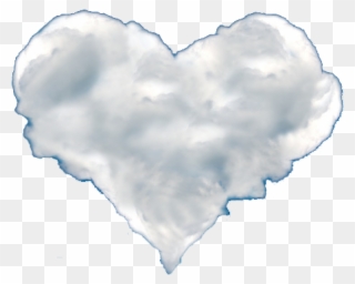 Heart Shaped Cloud Png Clipart