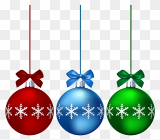 0, - Clip Art Christmas Ball Blue - Png Download