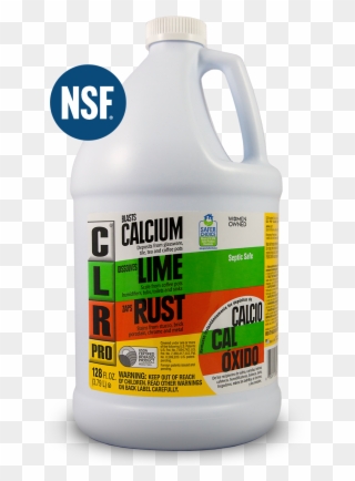 Clr Pro Calcium, Lime & Rust Remover - Plastic Bottle Clipart