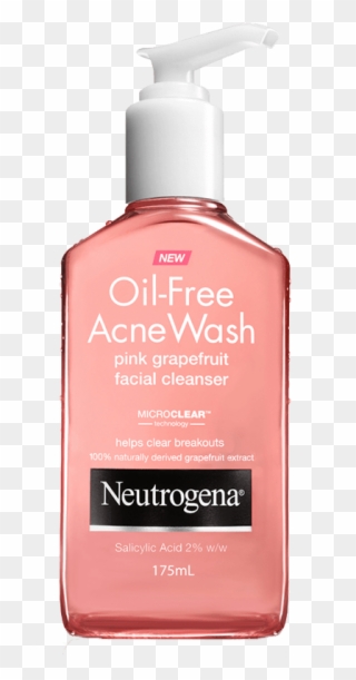 Neutrogena® Oil-free Pink Grapefruit Cleanser 175ml - Neutrogena Grapefruit Clipart
