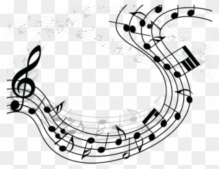 Free Png Download Music Notes Png Clipart Png Images - Musical Staff Transparent Background