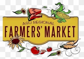 Cart Clipart Farmers Market - Flowers Clip Art - Png Download