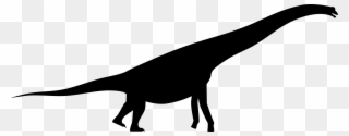 1280 X 500 7 0 - Brachiosaurus Silhouette Clipart