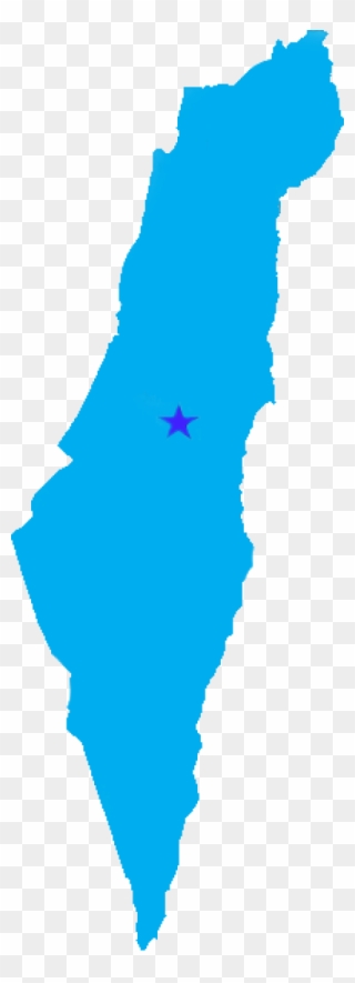 Map Of Israel Copy - Map Of Israel Png Clipart