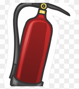 Comics Clipart Fire - Water Bottle - Png Download