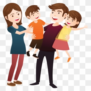 Family - Transparent Happy Family Clipart - Png Download