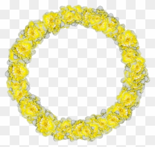 Daffodils Circle Narcissus - Bracelet Clipart