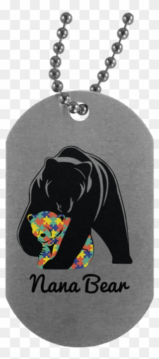 Mama Bear Customizable Necklaces - Necklace Clipart