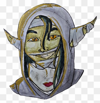 Nott The Brave Aka My Favourite Goblin - Illustration Clipart