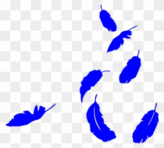 1030 X 1030 2 0 - Feathers Falling Clipart