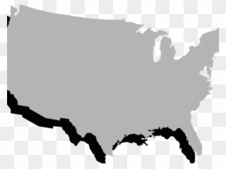 Usa Clipart Grey - Us Election 2016 White Vote - Png Download