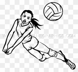 825 X 766 3 - Volleyball Player Hitting Drawing Clipart