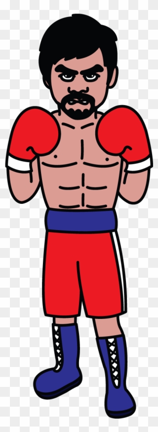 Drawing Of A Boxer Clipart