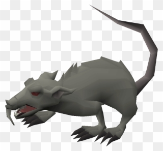 Giant Sewer Rat - Old School Runescape Animals Clipart