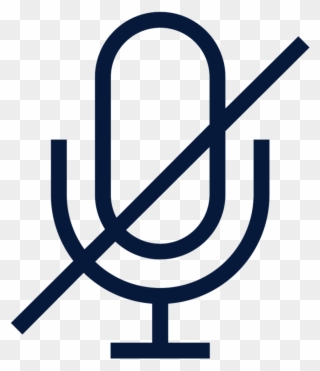 My Child Will Be Heard - Microphone Disabled Icon Clipart