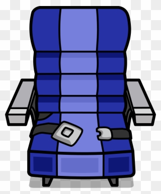 Cp Air Seat Sprite - Cartoon Car Seat Png Clipart