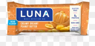 Peanut Butter Png - Luna Bar Clipart
