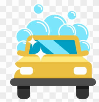 Clipart Of Wash, Car Was And Auto Detail - Car Wash Png Icon Transparent Png