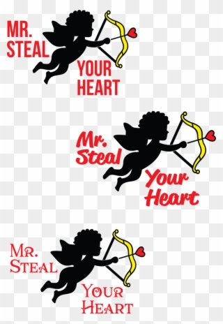 Mr Steal Your Heart - Graphic Design Clipart