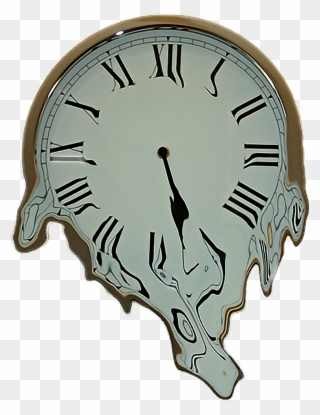 Report Abuse - Melting Clocks Clipart